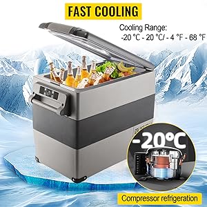 De 20°C à 0°C en seulement 15 minutes